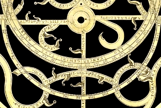 Rete of a French astrolabe