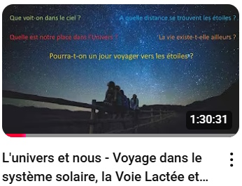 L'Univers et nous