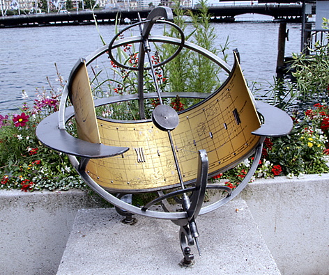 Armillary ring in Geneva