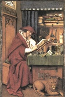 Saint Jérôme dans son étude