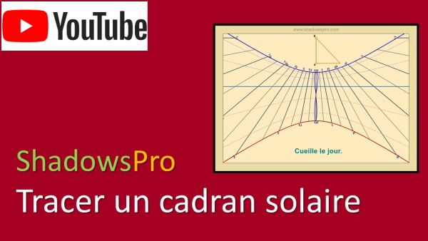 Tutoriel : tracer un cadran solaire