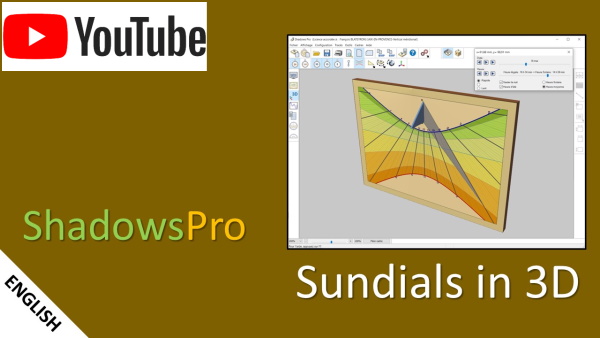 Sundials in 3D