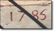 Détail de la date : 1785