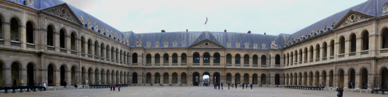 Cour de l'hôtel des Invalides