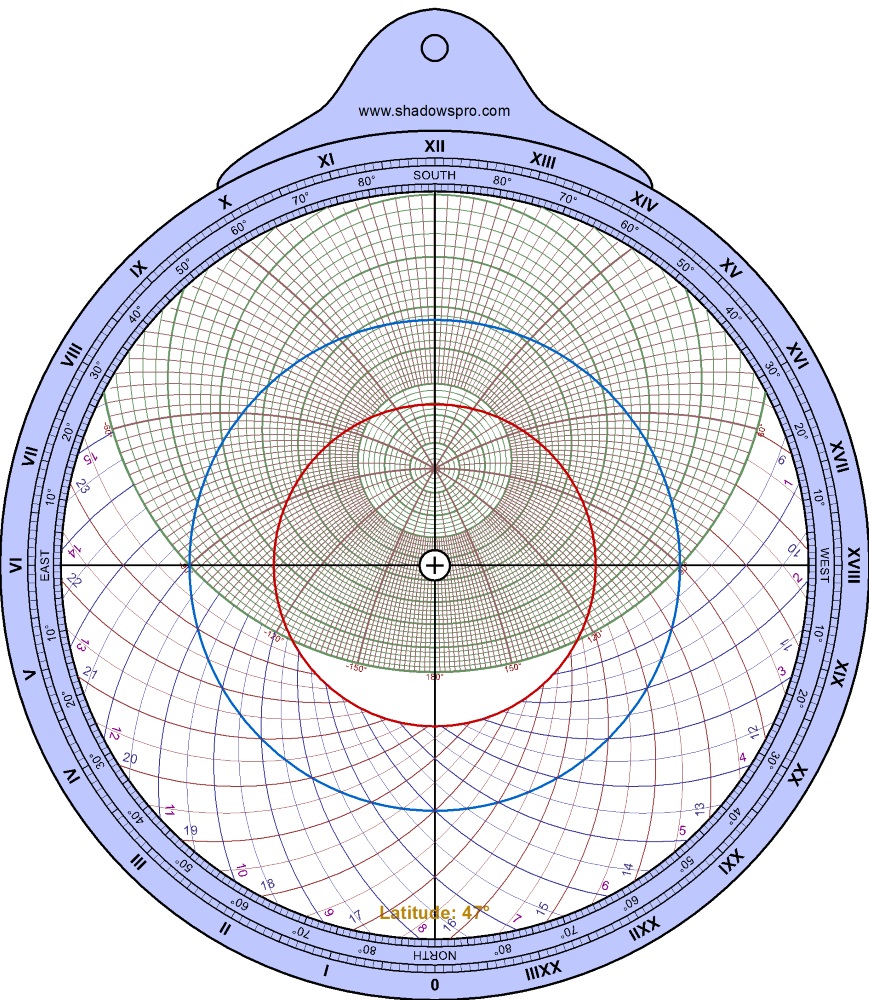 astrolabe plate with Italian and Babylonic hours