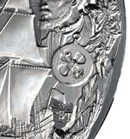 Astrolabe on coin